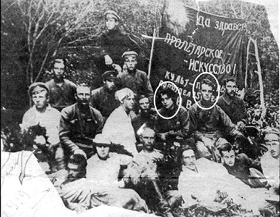 Конники-чапаевцы. 1918 год